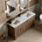 Brookfield 72'' Double Bathroom Vanity with Top-113399121-113399126