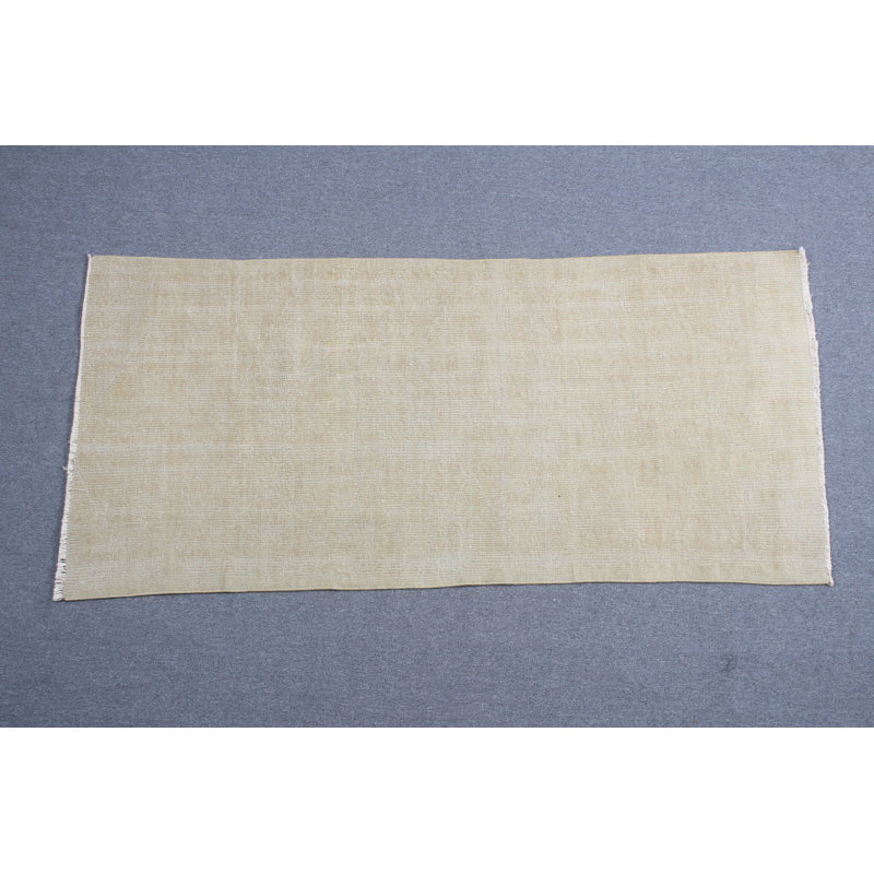 Tapis vintage rétro Anatolian en vert pour chambre à coucher ou dortoir avec design Oushak