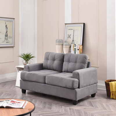 Causeuse transitionnelle confortable pour deux, durable