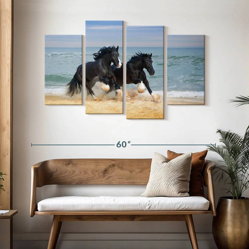 Brampt Black Shire Horses