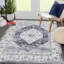 Tapis oriental lavable à la machine avec envers en caoutchouc pour salon-157113226