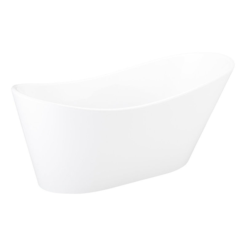67" Saunders Acrylic Freestanding Tub