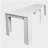 Multifunctional extendable console table