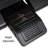 Mind Reader Foot Rest, Under Desk at Work, Ergonomic, Height Adjustable, Plastic, 18"L x 13"W x 6.75"H