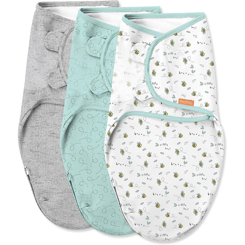 100% coton emmailloté, Petites abeilles