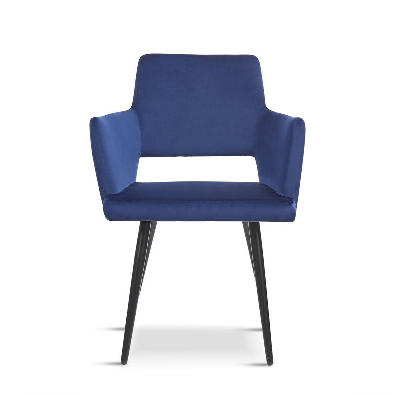 Draughn Upholstered Dining Chair, Deep Blue