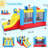 15.1' X 7.9' Inflatable Bounce House Bouncy Castle Theme Park Double Slide