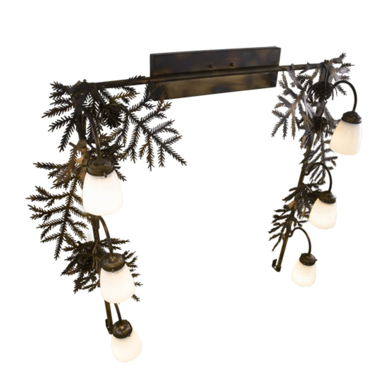 Pine Branch 6 - Light Vanity Light