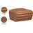 Vega Leather Ottoman-542627842
