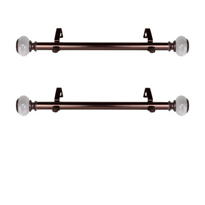 Stainless Steel Adjustable Single Curtain Rod