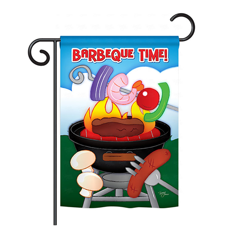 Double Sided Polyester Garden Flag, 18.5" H x 13" W