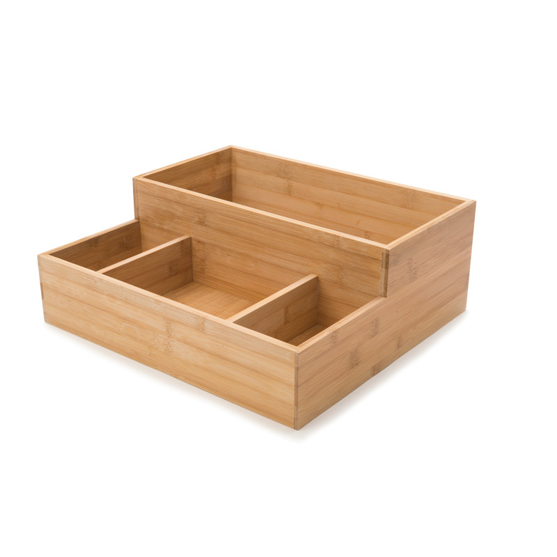 Distributeur et support à condiments en bois Rosseto