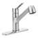 Method Pull Out Single Handle Kitchen Faucet with Power Clean and Duralock