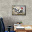 «Gold Lace Rooster A» par Jean Plout, art mural sur toile-1670777012