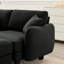 3 Dark Grey Boucle Fabric Couch With Distinctive Shell-shaped And Cylindrical Legs, Modern Style For Home Office, Strong Wooden Frame Support, Soft Upholstery Comfortable Relaxation Elegant Design-619749898