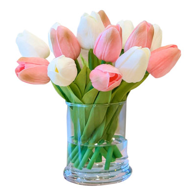 Tulip Faux Floral in Vase