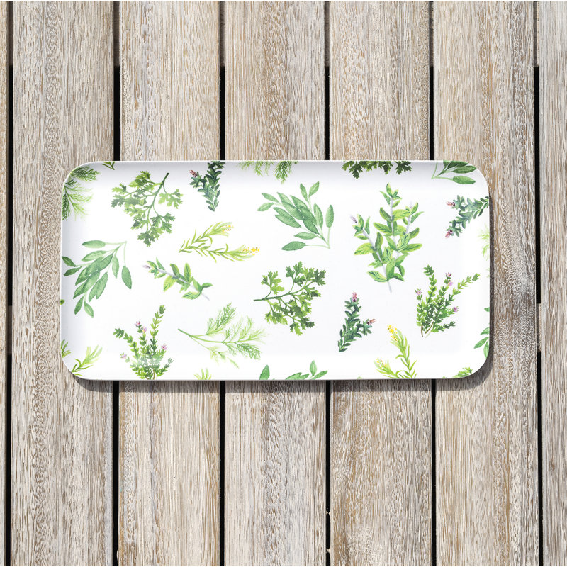 Gracie Oaks Melamine Tray
