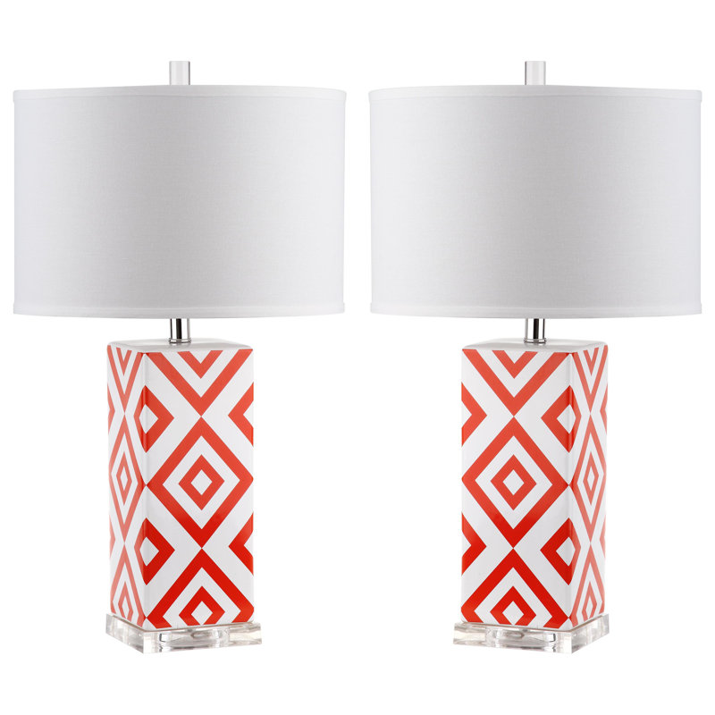 Table Lamp, Orange