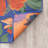 Arianni Floral Indoor / Outdoor Area Rug for Patios, Entryway, Deck or Porch - Blue-864155609