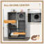 Luxury Cat House With Wheels, Kitty Cage Catio Villa With Scratching Posts, Condo, Flap Door, And Cushion For Indoor Cats