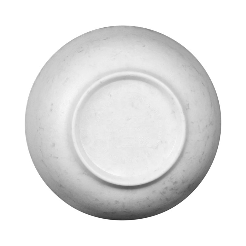 Bol rond en mélamine 5 po Hermosa, Gris / blanc