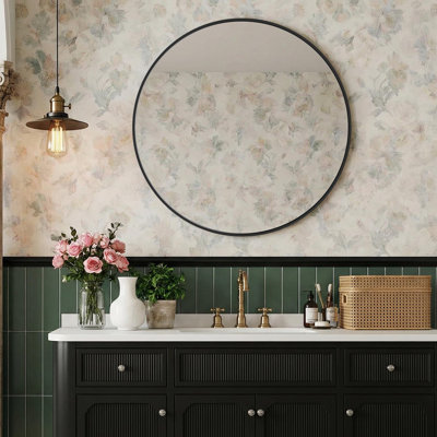 Metal Round Wall Mirror