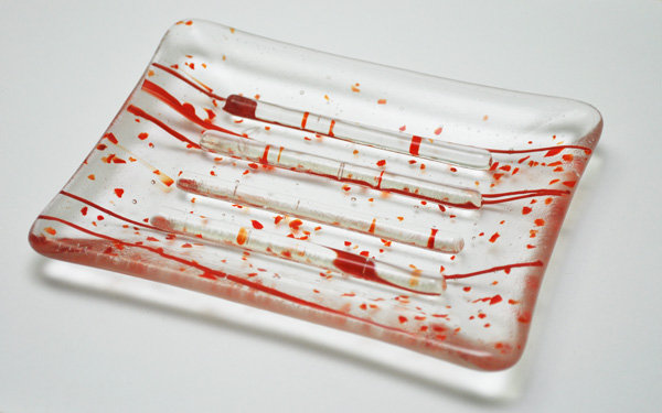 Porte-savon Wray, Rouge Mardi gras