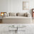 Lior 78.7-Inch Modern Chenille Convertible Sofa Bed With Side Pocket And Plush Pillows
