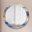 Huldar Glass Flat Wall Mirror
