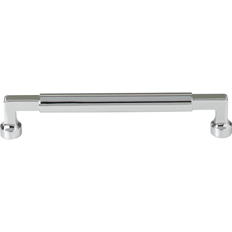 Cumberland 12" Center to Center Bar pull, Polished Chrome, 6 5/16" Center to Center