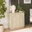 Armoire décorative avec tablettes de rangement
