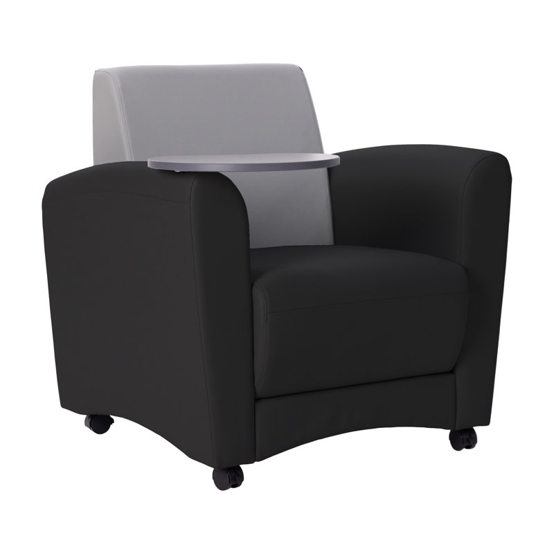 Chaise rembourrée Pro Series, Noir / gris / strand cosmique