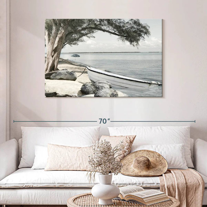 Gillard Scenic Coastal Blues, 30" H x 45" W