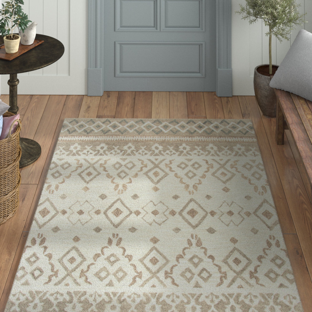 Eliger Wool Southwestern Indoor Rug Alcott Hill® Rug