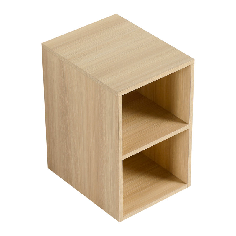 Tablettes de rangement pour salle de bain, placage mural, contreplaqué de 12 po avec chêne blanc américain, amplement d'espace pour les petits articles en contreplaqué de chêne, cuisine et plan de toilette