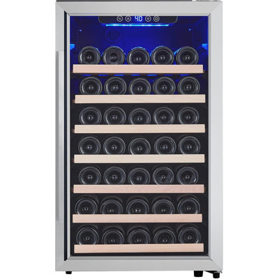 Wine Refrigerators, Wine Fridge With Glass Door, 52 Bottles Wine Cooler