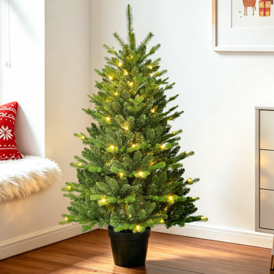 Mini sapin de Noël artificiel en pot