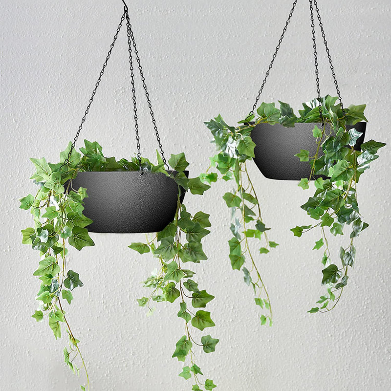 Hanging Planter, Black