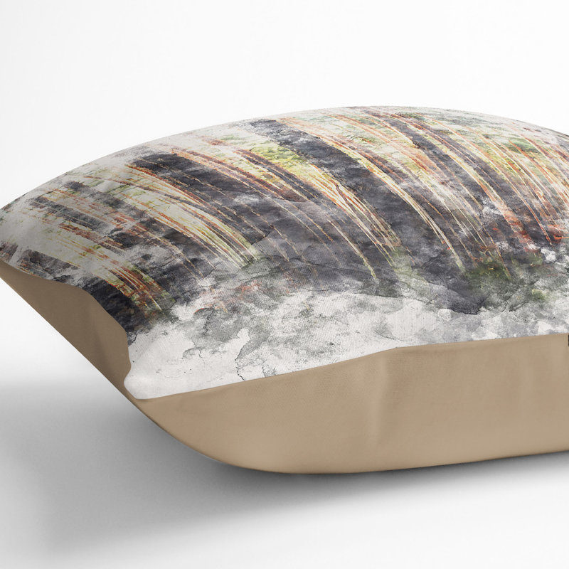 Square Cushion, 55cm H x 55cm W x 20cm D, Stone