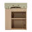 21.6" Modern Floating Bathroom Vanity With Ceramic Basin-351774782