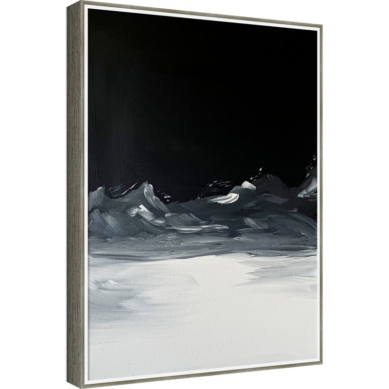 Toile encadrée "Eternelle nuit" par Soniya Vijayakumar, 41 x 31