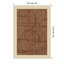 « Curved 1 » de Dan Hobday – Affiche d'art mural avec cadre en bois-1515017120-1515017126
