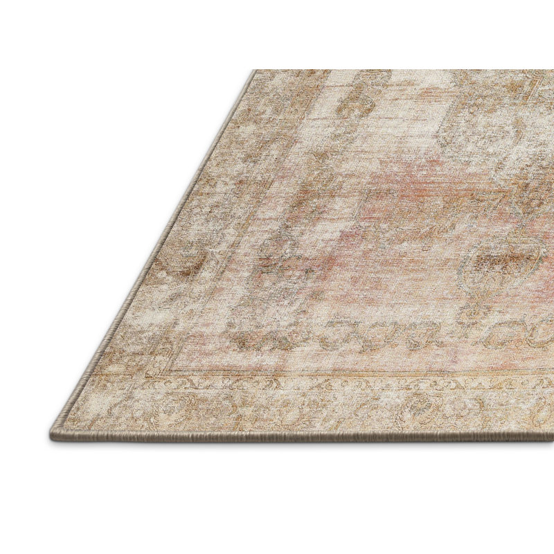 Demari Performance Oriental Indoor Rug, Rectangle 3' x 5'
