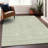 Premium Machine Washable Prisco Aloe Rug-510604910