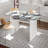Garland Extendable Table With Book Opening, Folding Auxiliary Console Table, 120X35H77 Cm