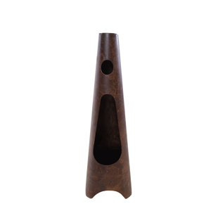 Cylinder Clay Wood Burning Smokeless Chimenea
