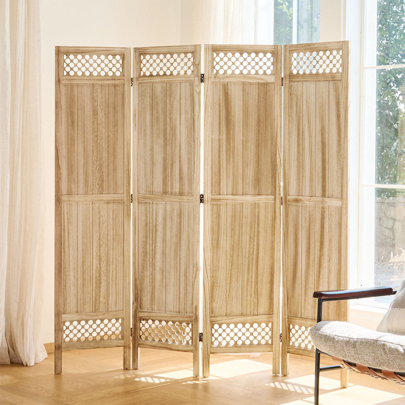Cloison 67 po, 4, Bois naturel