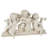Angelic Notes Sculptural Wall Pediment