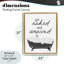 Unwind Bubble Bath Floating Frame, design by Lettered and Lined-1870353479-1870353496