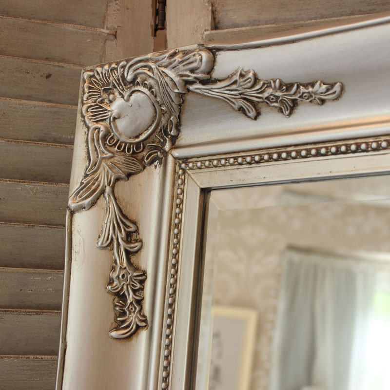 Cliveden Rectangle Mirror, Silver